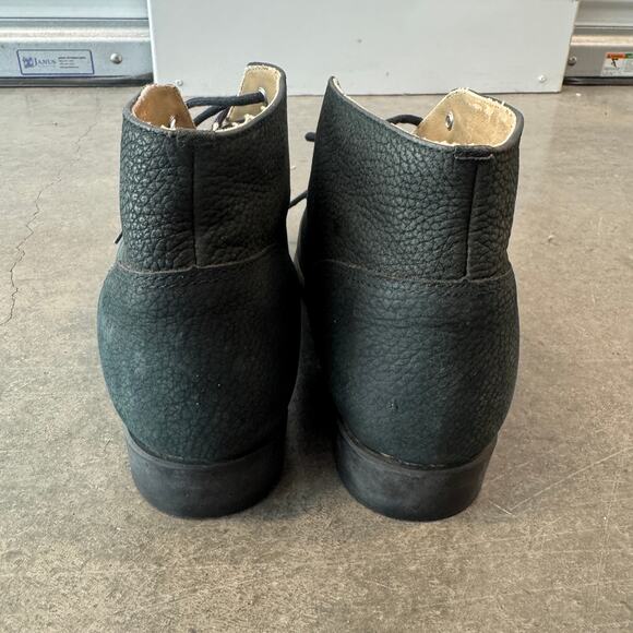 Vintage Y2K Ariat Heritage Western Roper Green Equestrian Work Rodeo Boots 8.5 - Picture 4 of 6